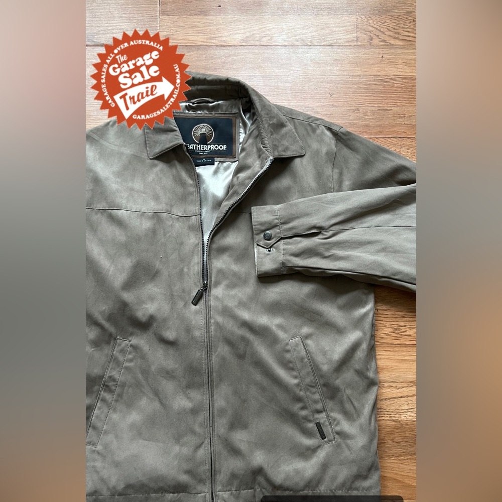 Weather Proof Garment Company Suede Bomber